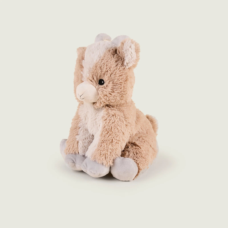 Warmies Goat Heatable & Freezable Plush Toy – Microwaveable Soft Toy for Warmth, Cooling & Comfort