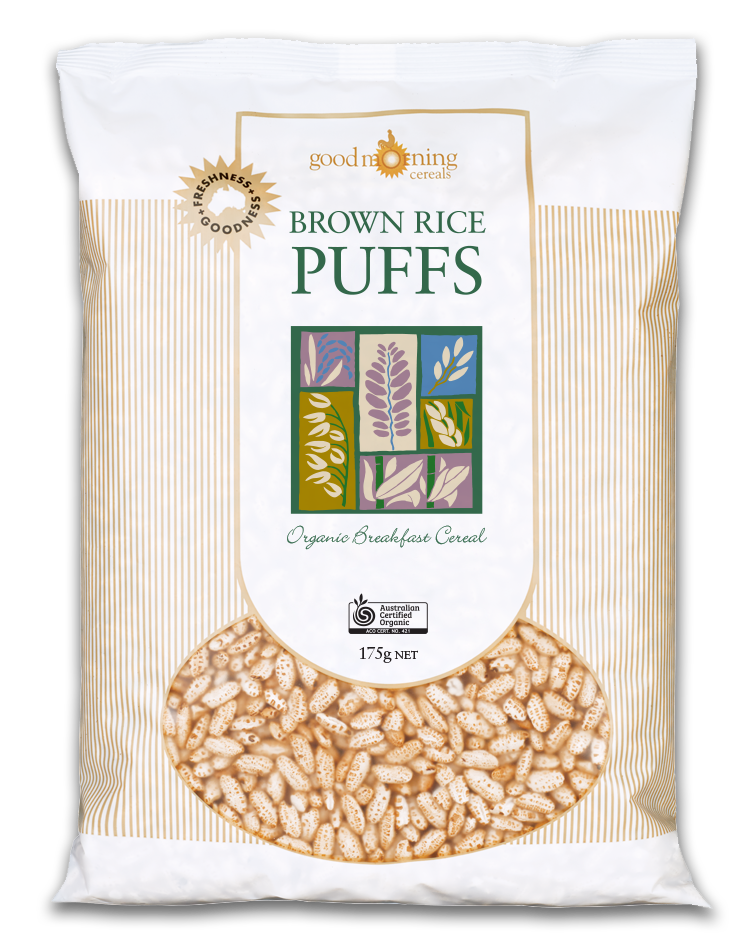 Good Morning Cereals CONV Brown Rice Puffs 175g