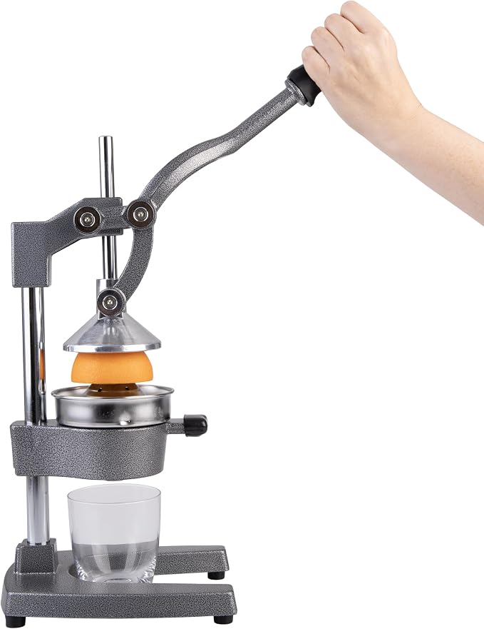 Integra Cast Iron Commercial Manual juicer Grey