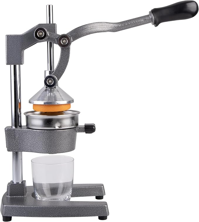 Integra Cast Iron Commercial Manual juicer Grey