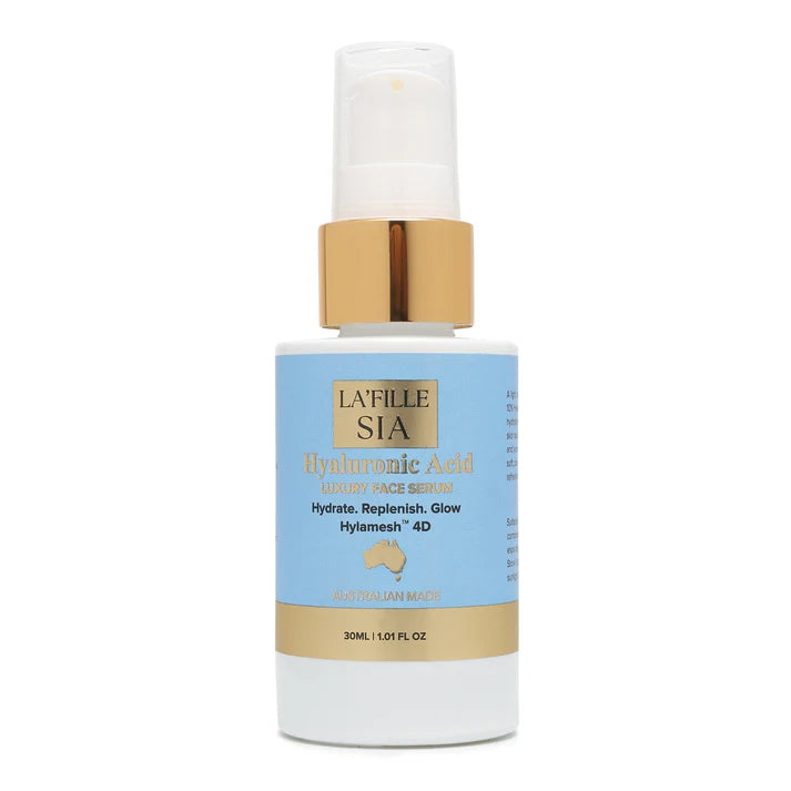 La'Fille Sia Luxury Hyaluronic Acid Serum 30ml – Hydrating Facial Serum | Australian Made