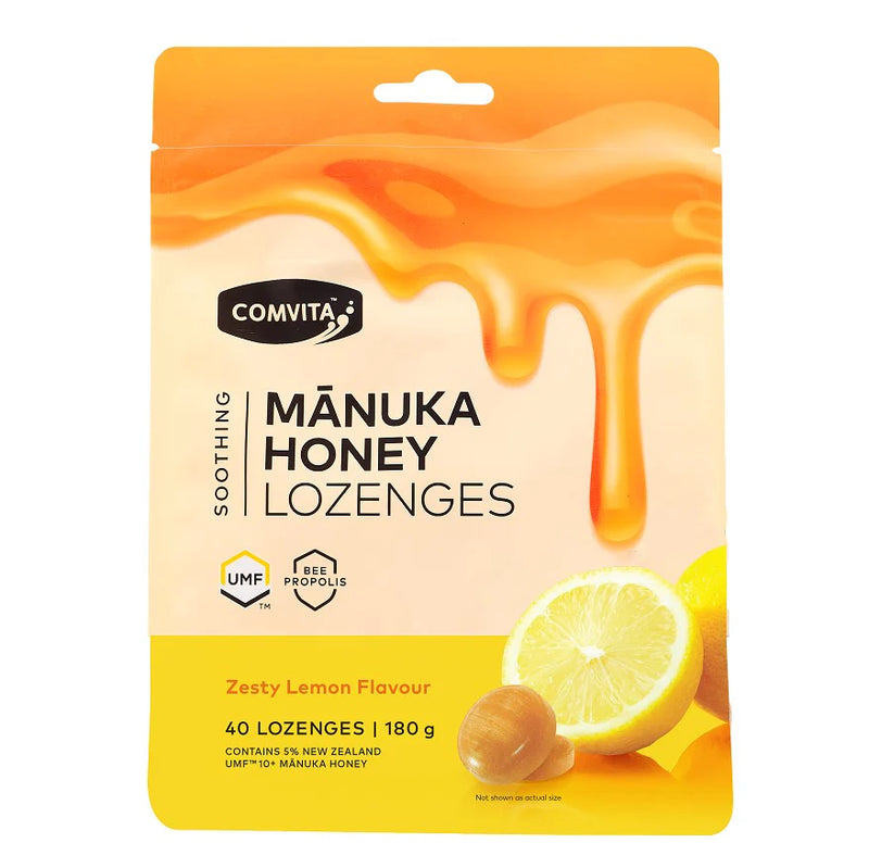 Comvita Manuka Honey Lozenges Lemon