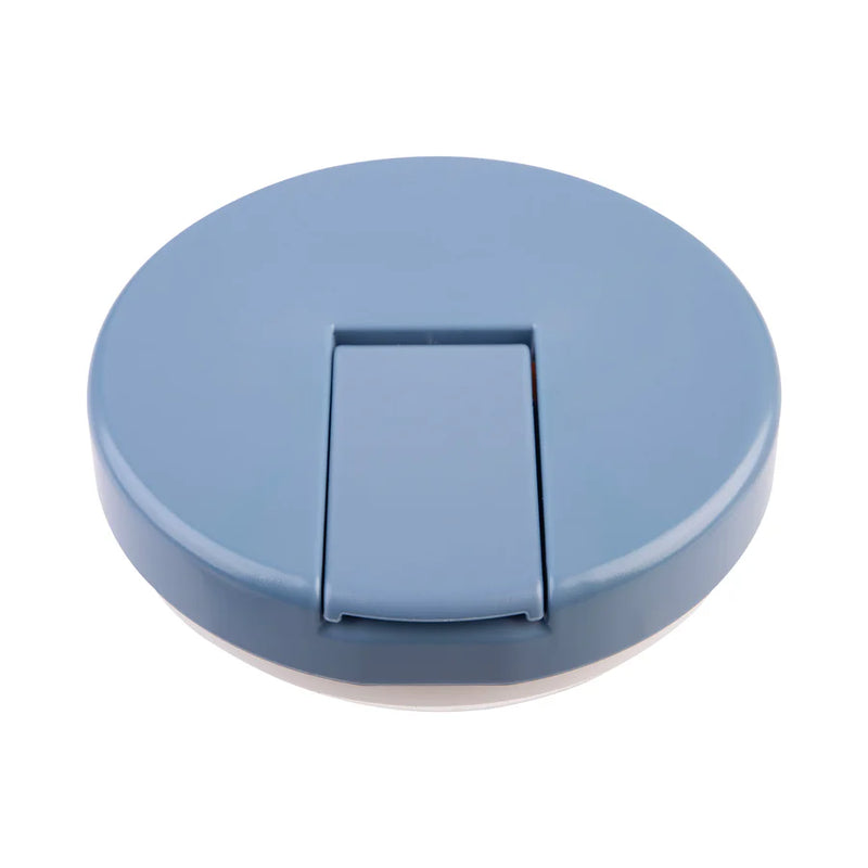 Oasis Double Wall Food Flask Quick Release lid Hazy Blue 230ml