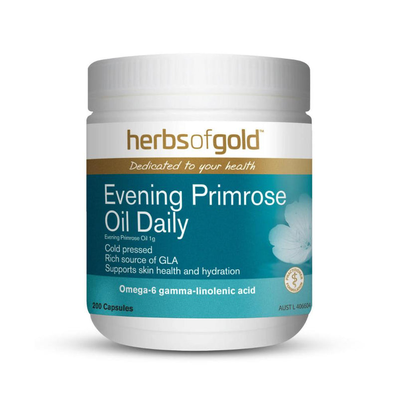 Herbs Of Gold Evening Primrose Oil Daily 200 Caps