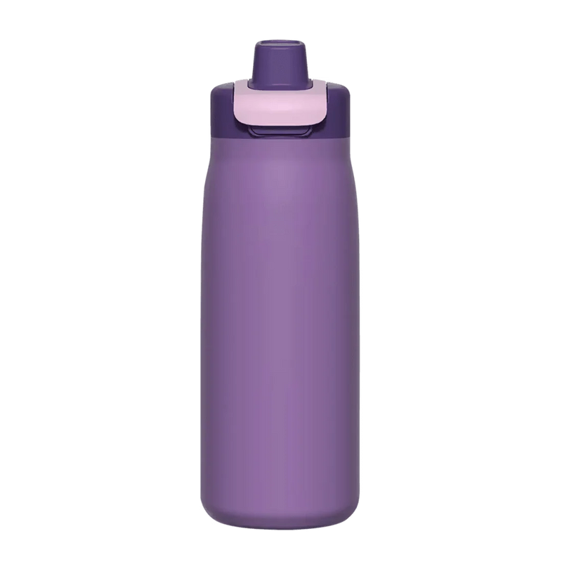 Oasis Flip-Top Stainless Steel Double Wall Insulated Drink Bottle 600ml Hibiscus