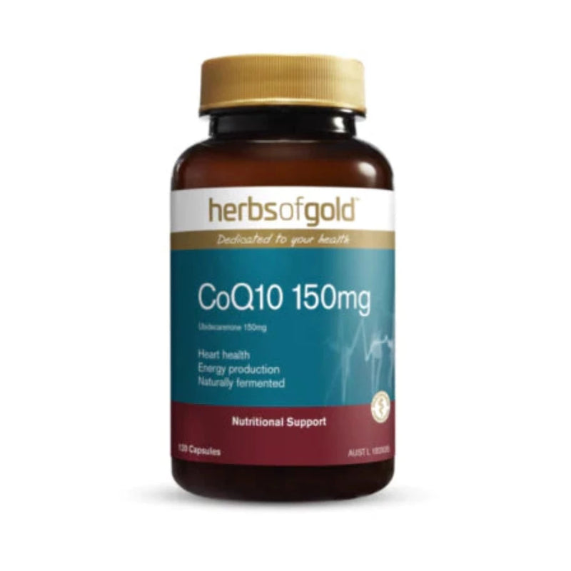 Herbs of Gold CoQ10 150mg 60 Capsules
