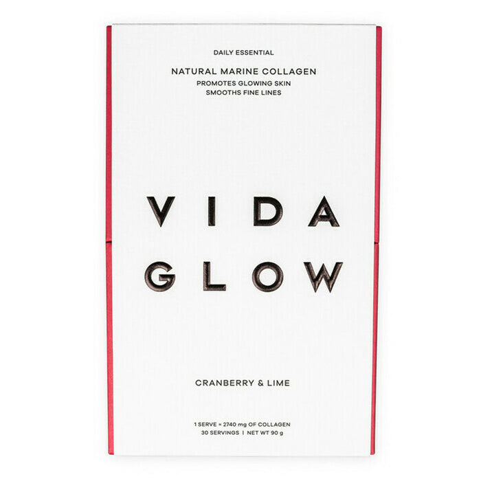 VIDA GLOW Marine Collagen Cran/Lime 90g