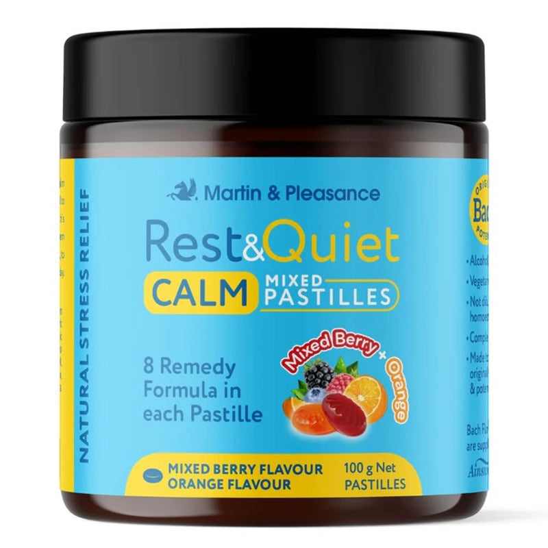 Rest & Quiet Calm Mixed Pastilles Jar 100g