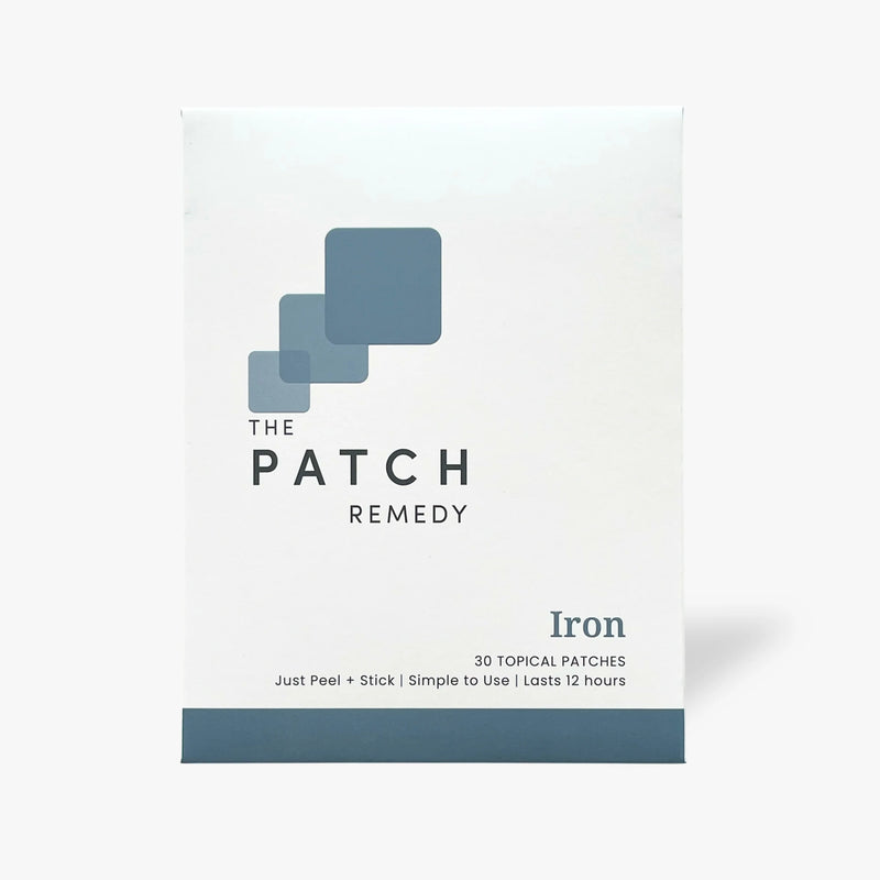 The Patch Remedy Iron 30 Patches – Iron Support Patches for Daily Nutritional Support