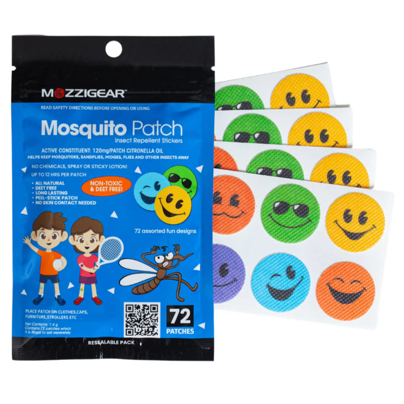 Mozzigear Mosquito patch Kids 72 Pack