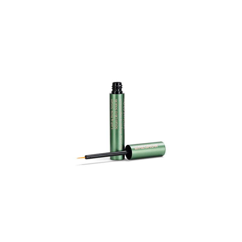 Regrow Natural Extra Strength Lash & Brow Serum With Biotin, Saw Palmetto, White Cypress & Green Tea 5ml | Vegan Friendly, Cruelty Free, Australian Made