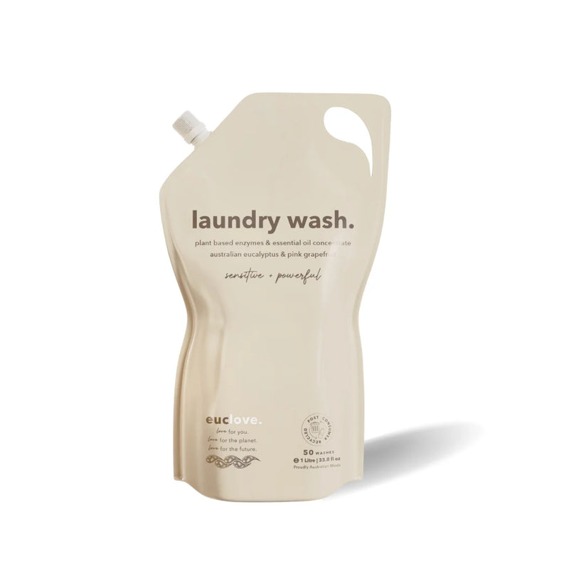 Euclove Laundry Liquid 1 Litre Pouch