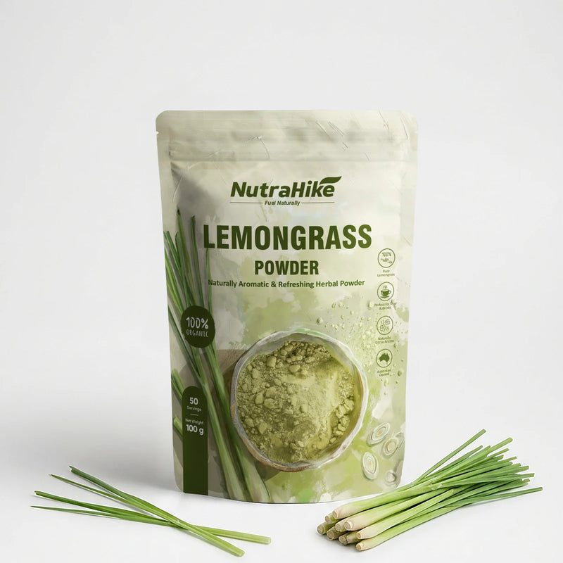 NutraHike Organic Lemongrass Powder 100g