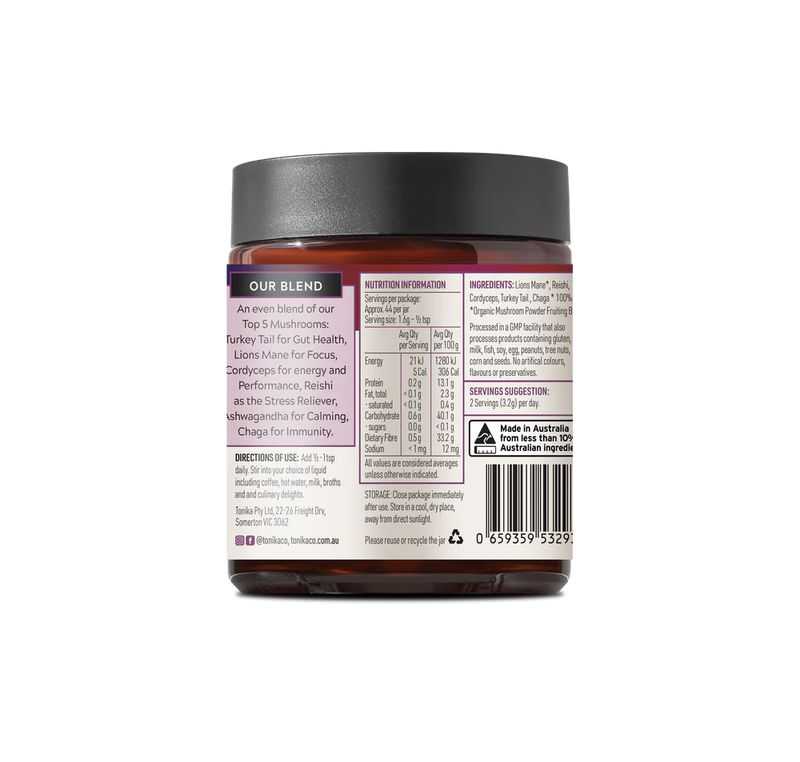 TONIKA 5 Mushroom Blend - THE MASTER