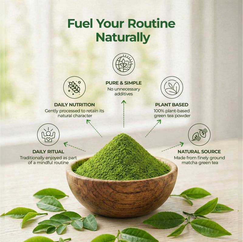 NutraHike Organic Matcha Powder 100g