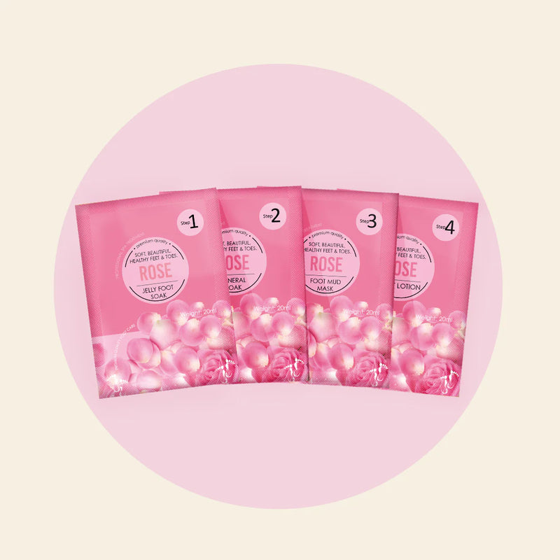 Mitty 4 Step Pedi Kit - Rose