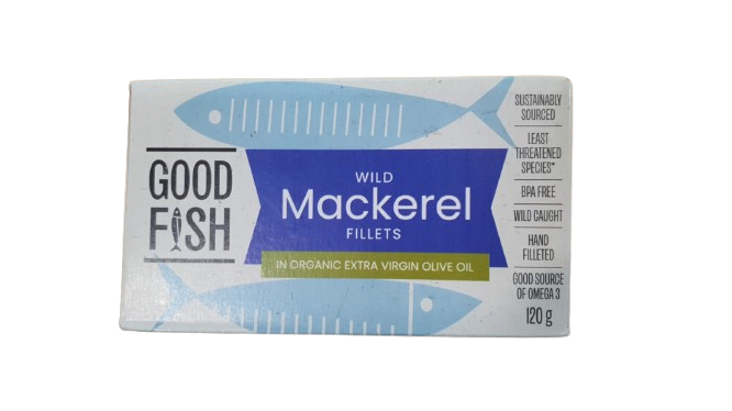 OGO Good Fish Spanish Mackerel EVOO 120g