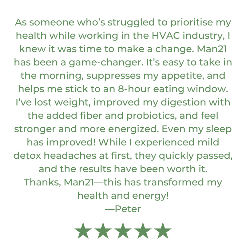 Natural Health By Meah Men21 300g tub