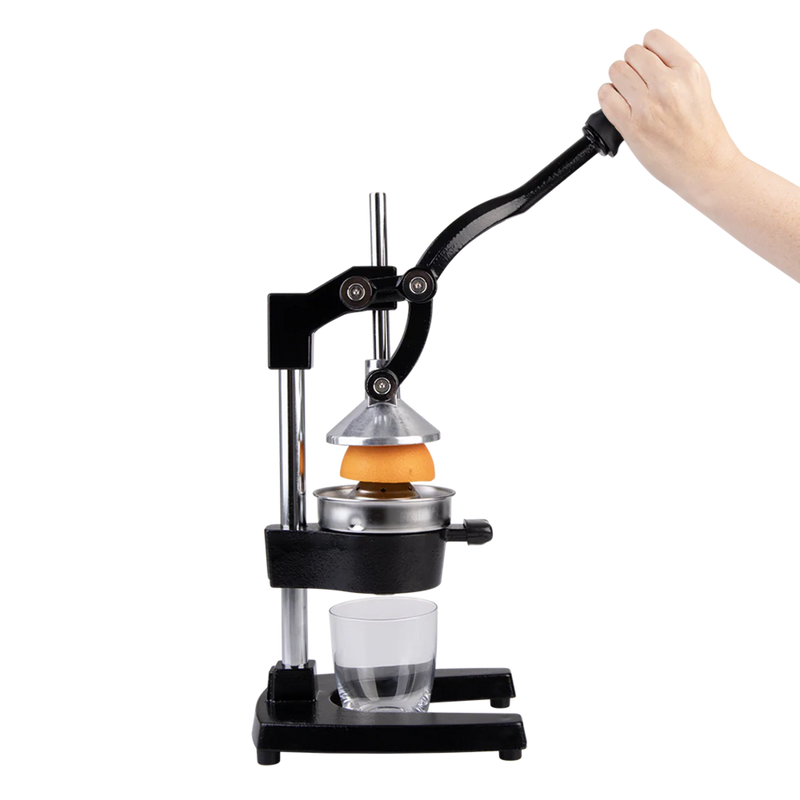 Integra Cast Iron Commercial Manual juicer Matte Black
