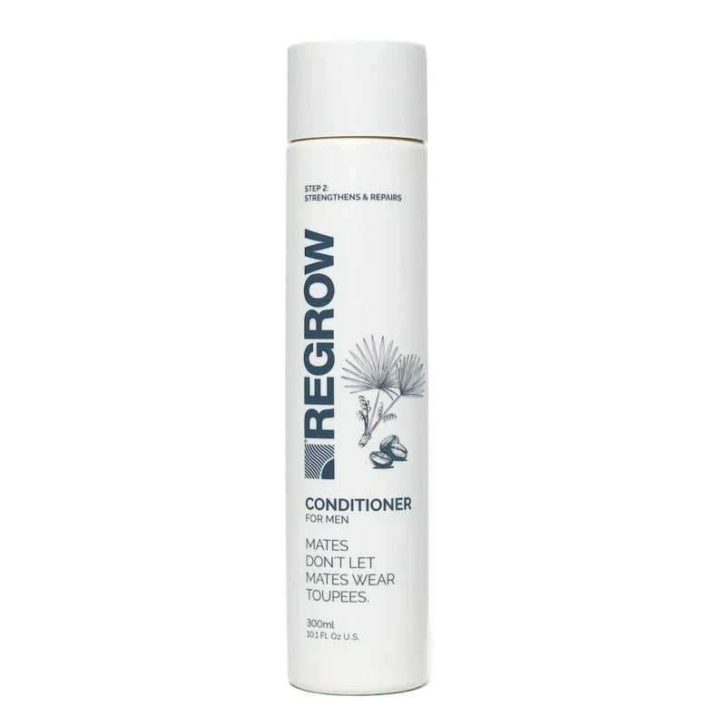 Regrow Natural Conditioner For Men 300ml | Vegan Friendly, Cruelty Free, Australian Made, Silicone, Sulfate and Paraben Free