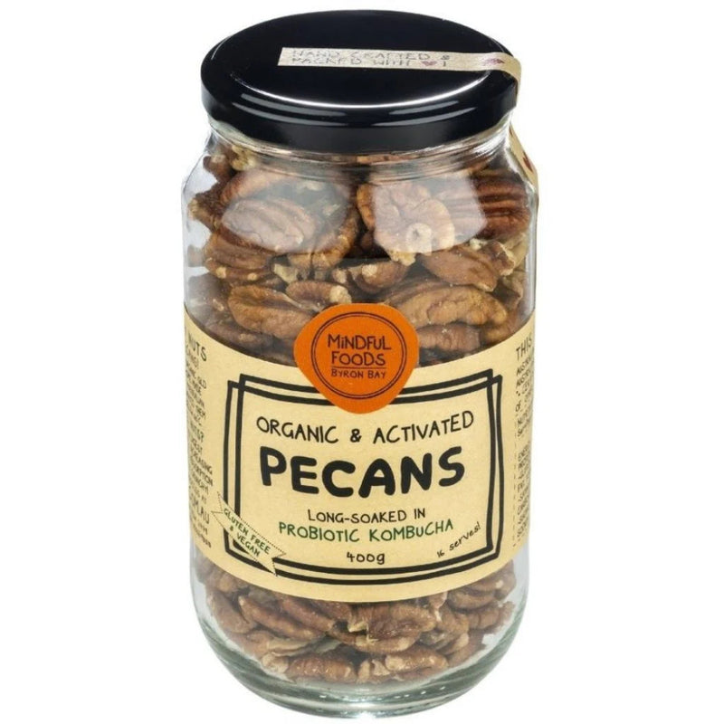 Mindful Foods Organic & Activated Pecans 90g
