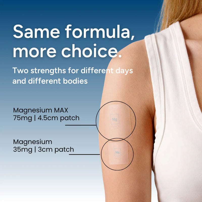 The Patch Remedy Magnesium 30 Patches – Convenient Magnesium Support Patches for Daily Wellness