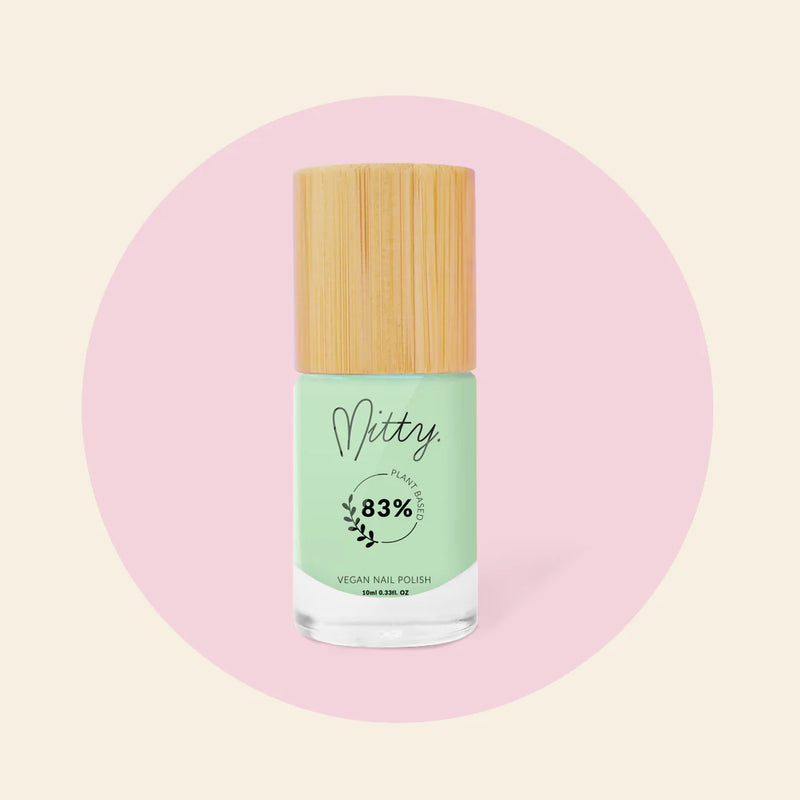 Mitty 83% Plant based Vegan polish Mint 10ml