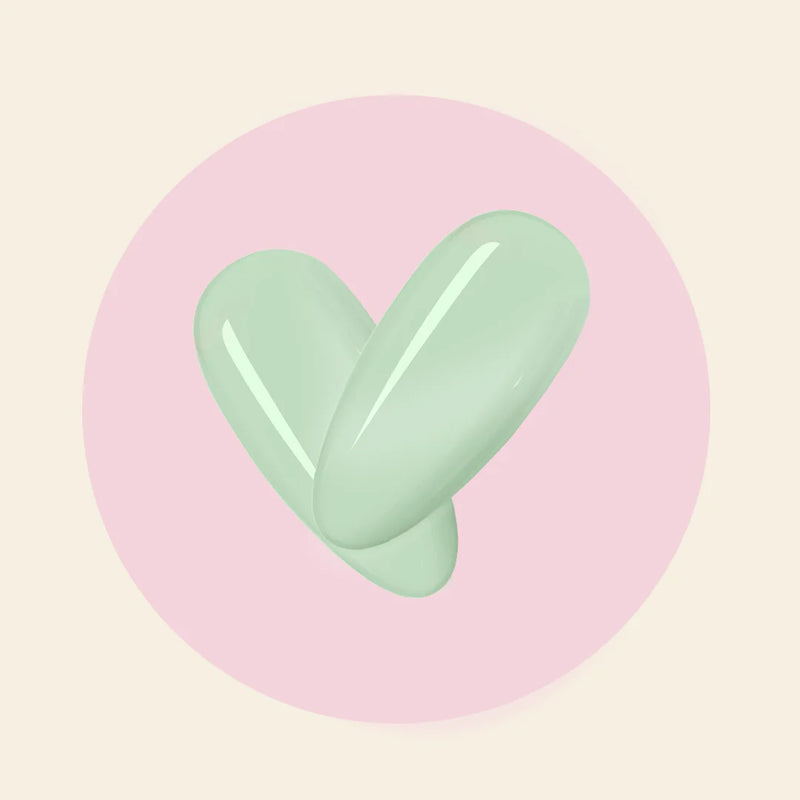 Mitty 83% Plant based Vegan polish Mint 10ml