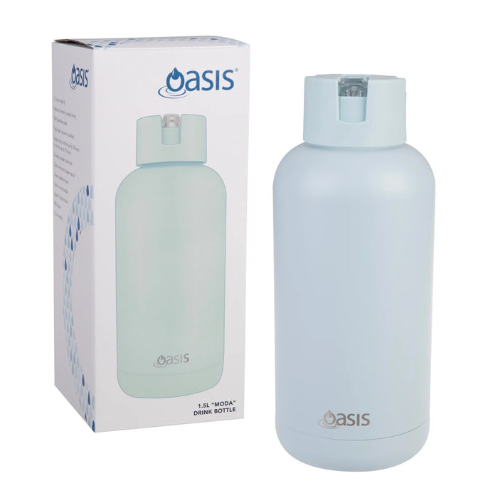 Oasis MODA Drink Water Bottle 1.5L Sea Mist