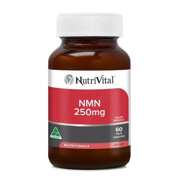 NutriVital NMN 250mg 60 hard capsules