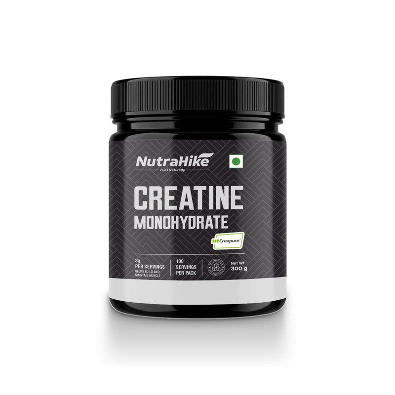 NutraHike Creatine Monohydrate 300g Creapure Germany Micronized Powder