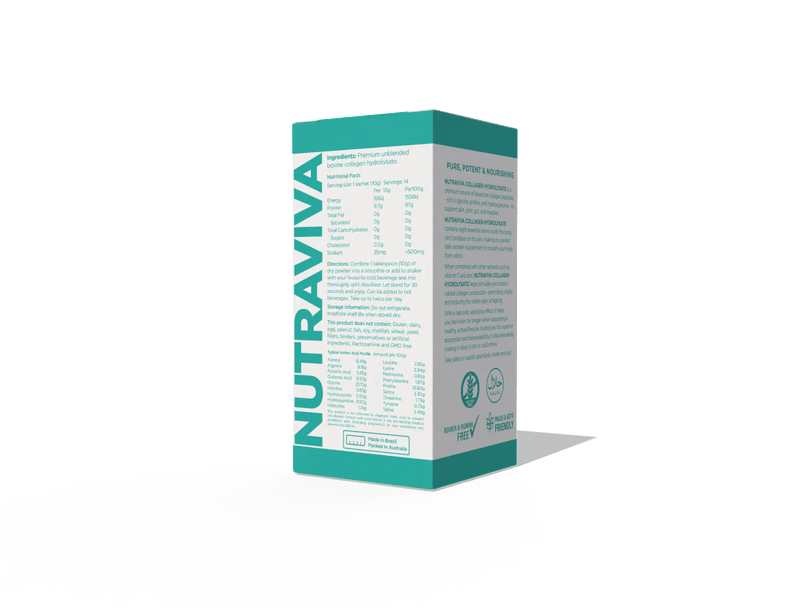 NutraViva Collagen Hydrolysate 14 Serves - 140g