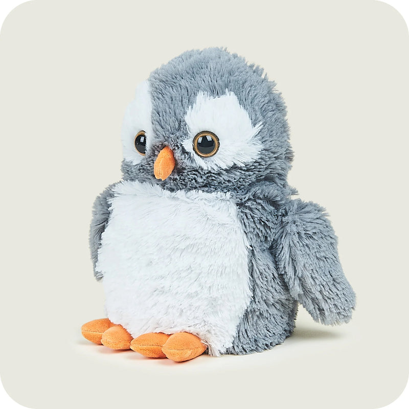 Warmies Grey Owl Heatable & Freezable Plush Toy – Microwaveable Soft Toy for Warmth, Cooling & Comfort