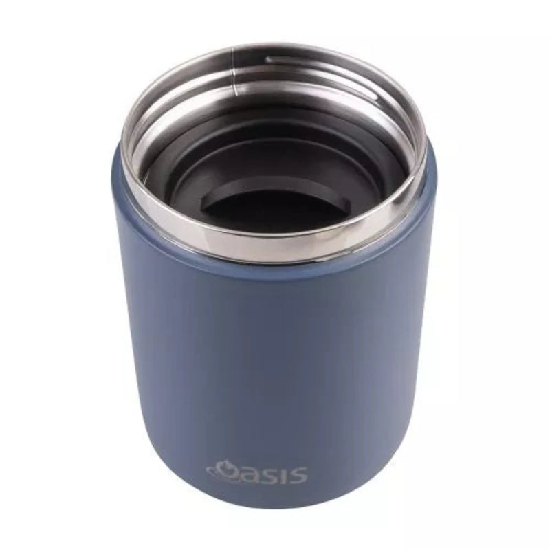 Oasis Food Flask with handle 480ml Indigo