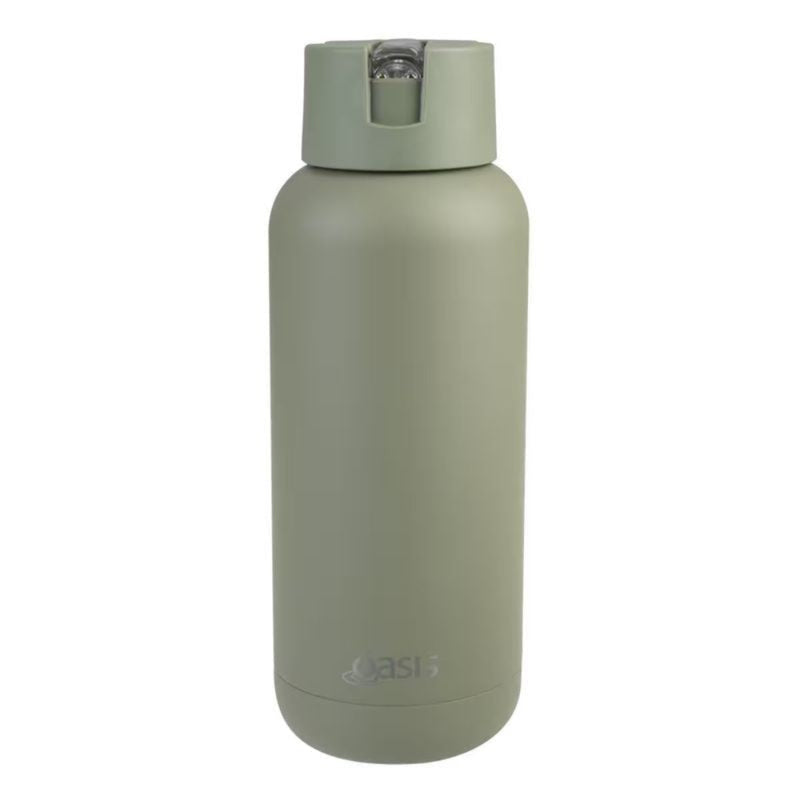 Oasis Moda 1L Drink Bottle - Olive Green