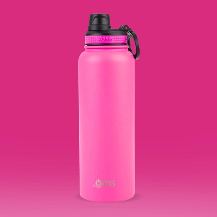 OASIS Sports Bottle 1.1l Neon Pink