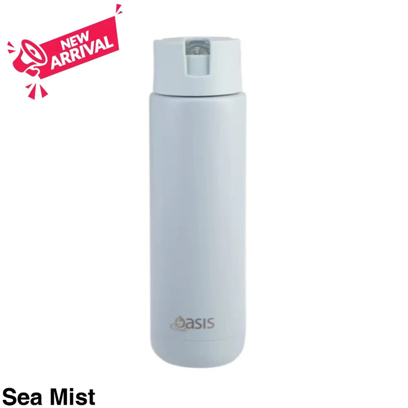 Oasis Ceramic Lined S/S Triple Wall Insulated "Moda" Drink Bottle 700ml Sea Mist