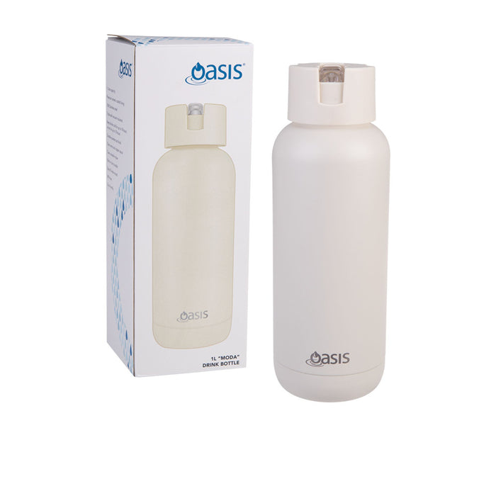 Oasis Moda 1L Drink Bottle - Alabaster