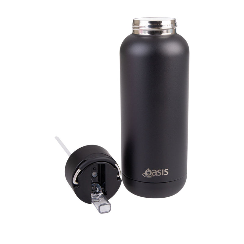 Oasis Moda 1L Drink Bottle - Black
