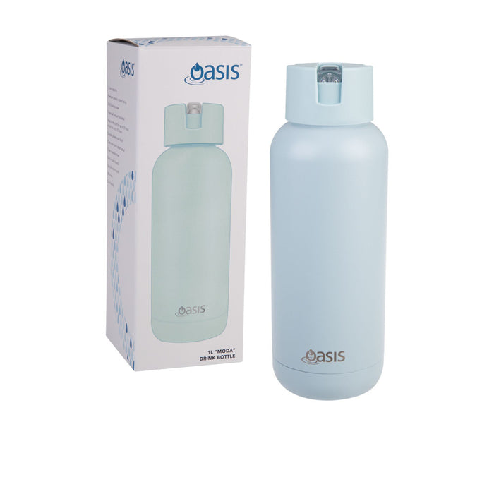 Oasis Moda 1L Drink Bottle - Sea Mist