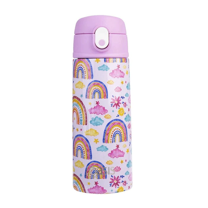 Oasis Kids Drink Bottle 550ml rainbow sky