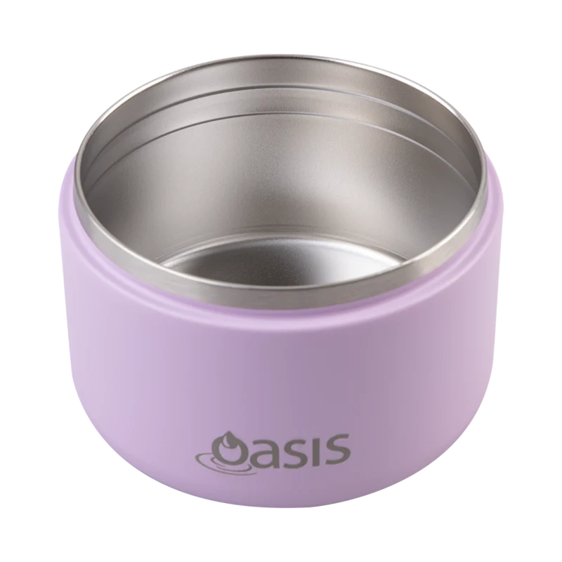 Oasis Food Flask w/ quick release lids 300ml Pink