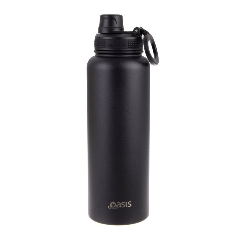 Oasis Sports Bottle 1.1L Black