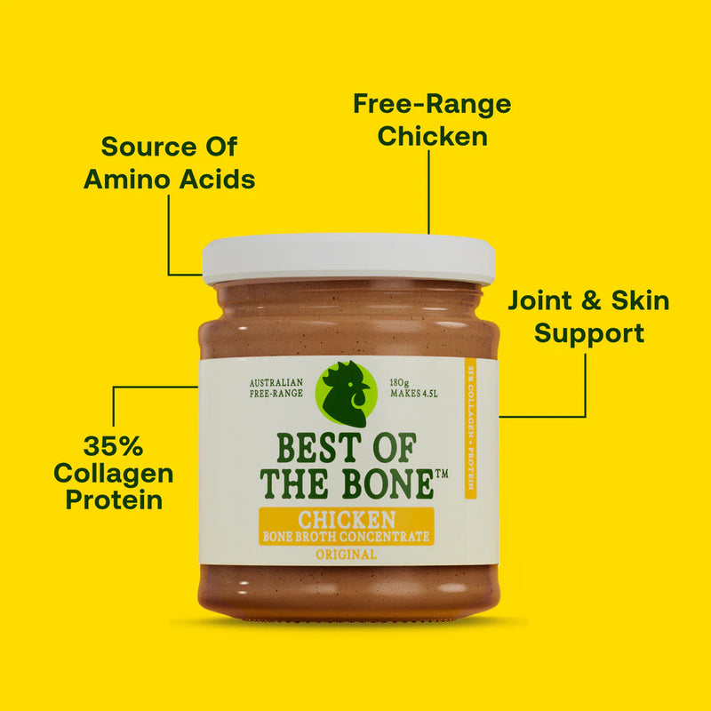 Best Of The Bone Chicken Bone Broth Concentrate Original - 180g