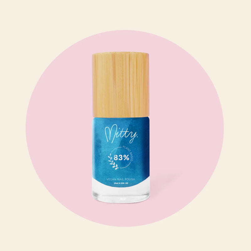 Mitty 83% Plant based Vegan polish Ocean Jewel 10ml