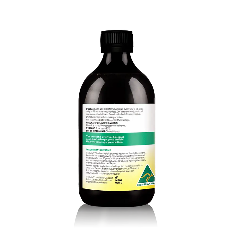 COMVITA Olive Leaf Extract Peppermint Flavour - Fresh-Picked Oral Liquid