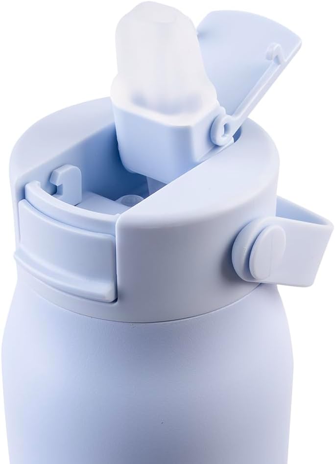 Oasis Ceramic lined SORRENTO Periwinkle Drink Bottle 900ml