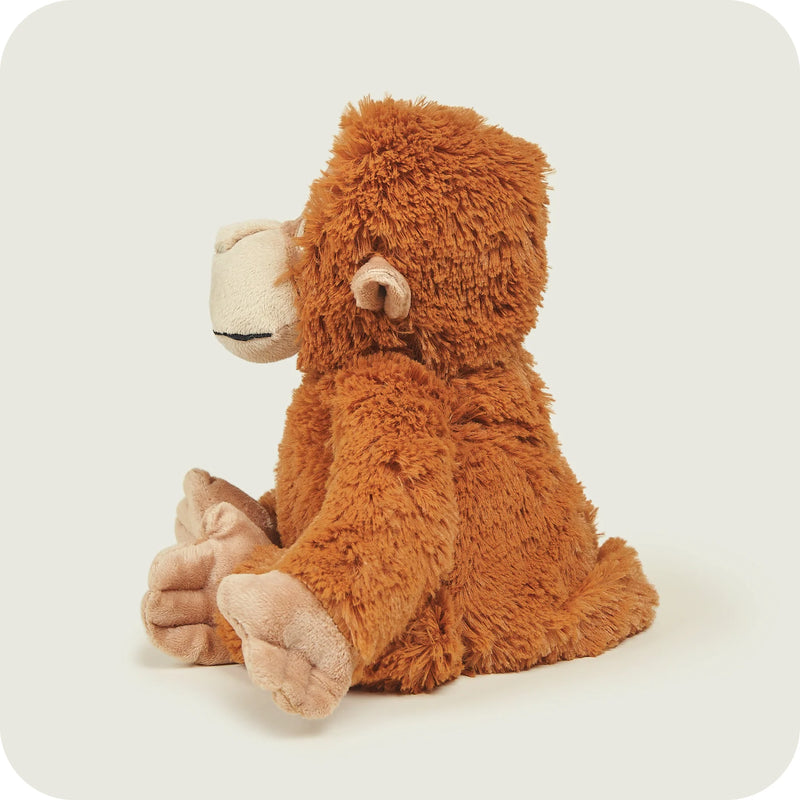 Warmies Orangutan Heatable & Freezable Plush Toy – Microwaveable Soft Toy for Warmth, Cooling & Comfort