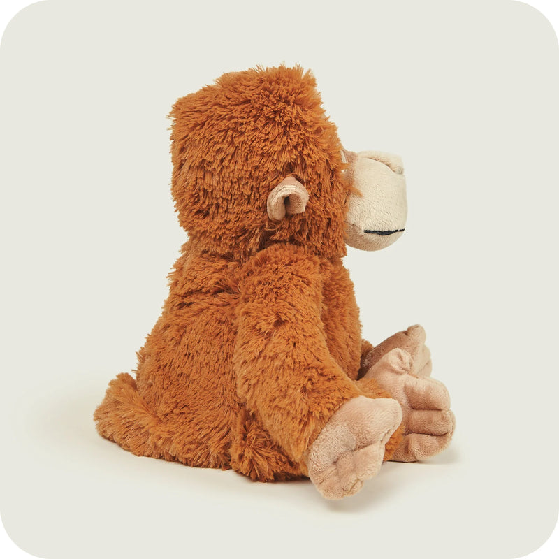 Warmies Orangutan Heatable & Freezable Plush Toy – Microwaveable Soft Toy for Warmth, Cooling & Comfort