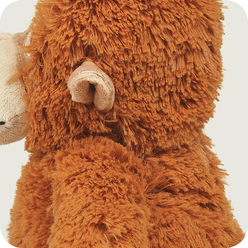 Warmies Orangutan Heatable & Freezable Plush Toy – Microwaveable Soft Toy for Warmth, Cooling & Comfort